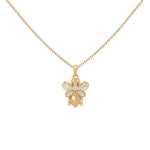 diamond-pendant-necklace-honeycomb-bee-18k-gold