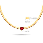 NECKLACE CHIARA HEART