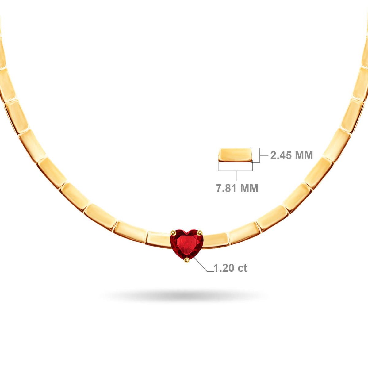 NECKLACE CHIARA HEART