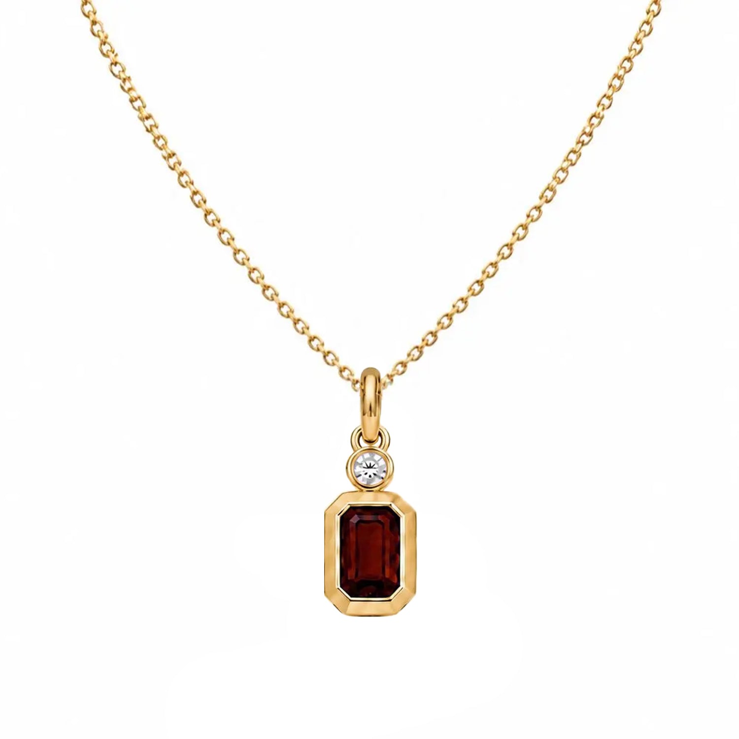 Necklace Claudia Emerald