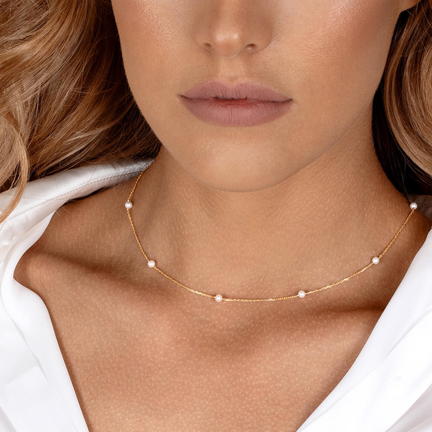 Constellation Pearl Necklace