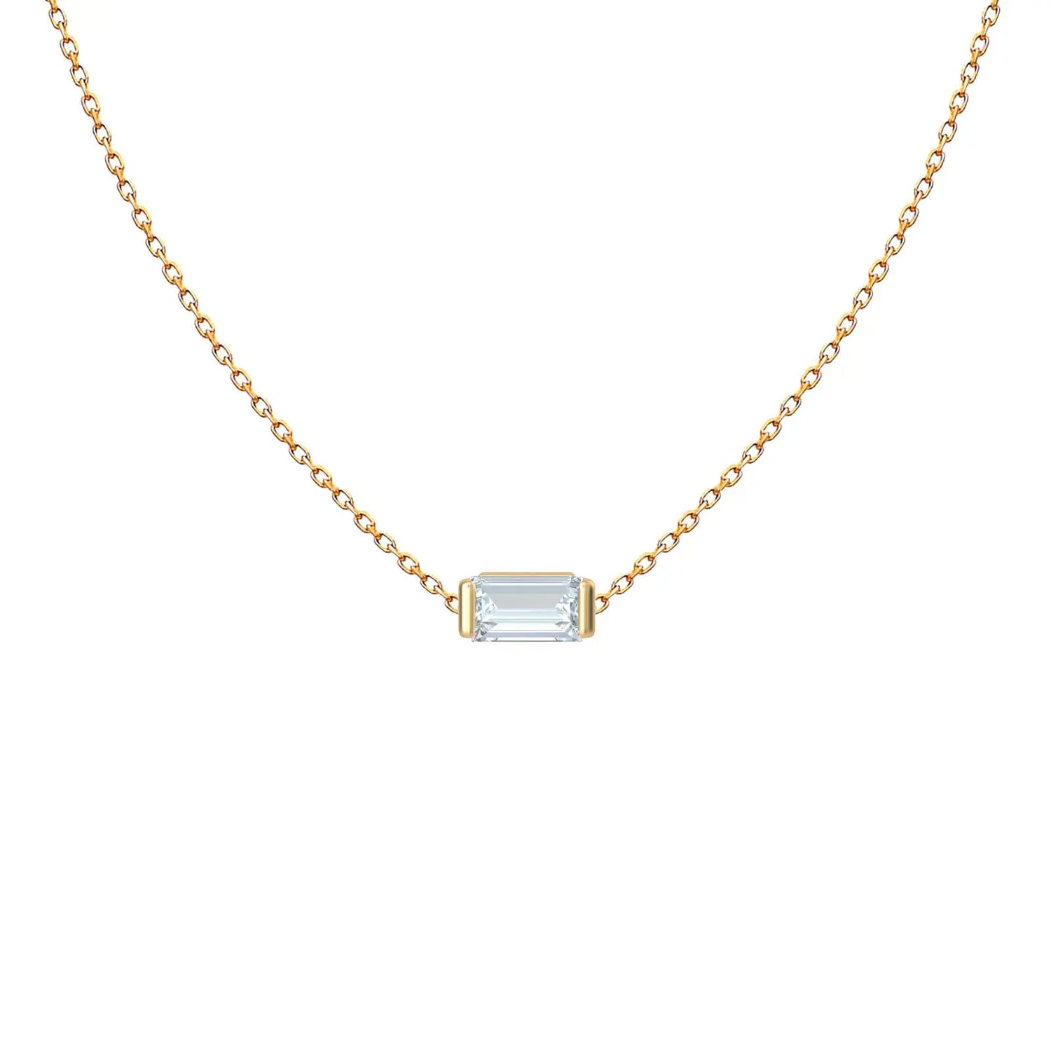 Diamond Azure Necklace