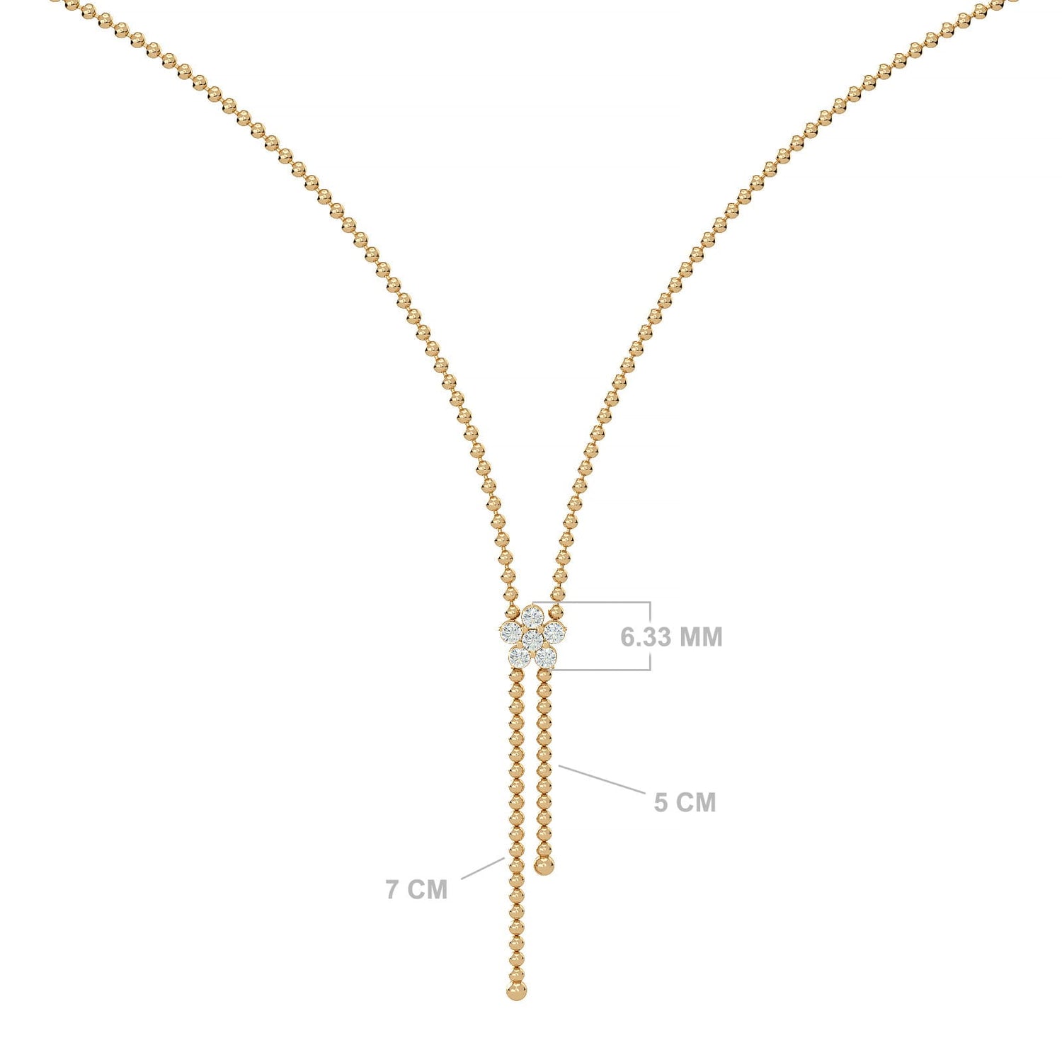 Orbella Fairy Flower Necklace