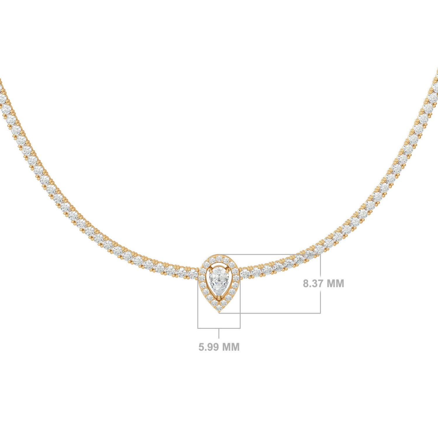 Tennis Pear Choker