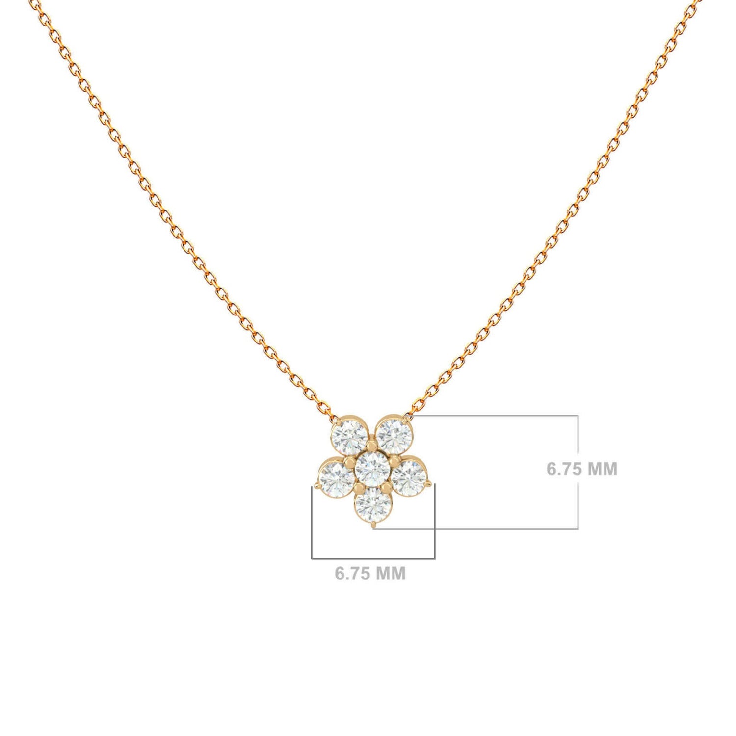 Fairy Flower Baby Necklace