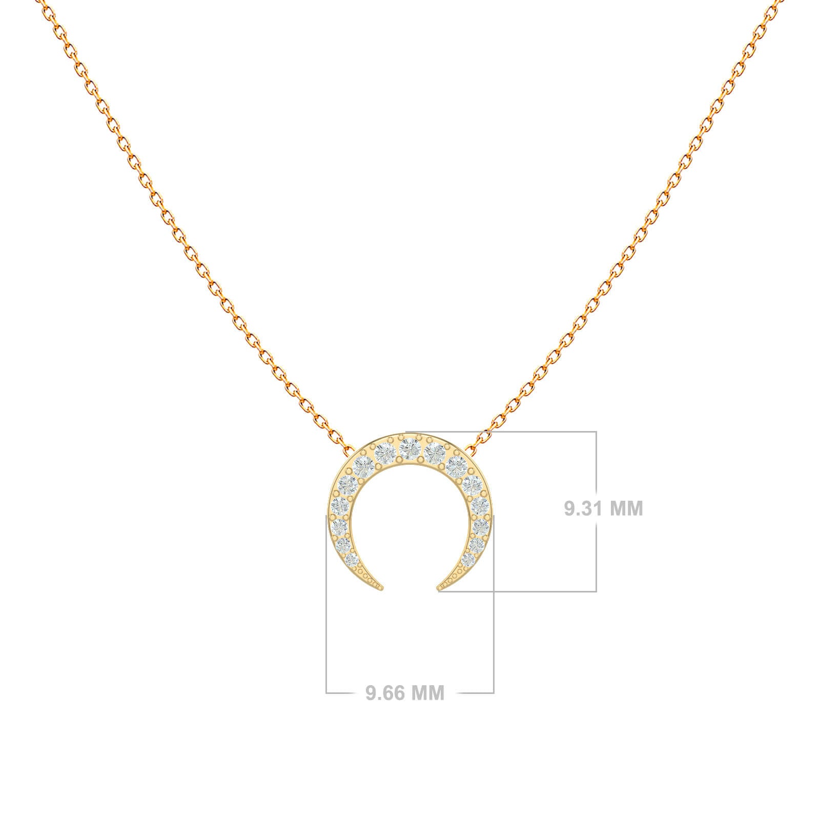 elegant-gold-necklace-fortune-18k-gold