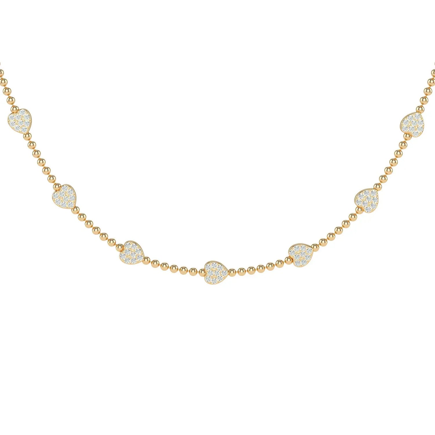 Orbella Hearts Necklace