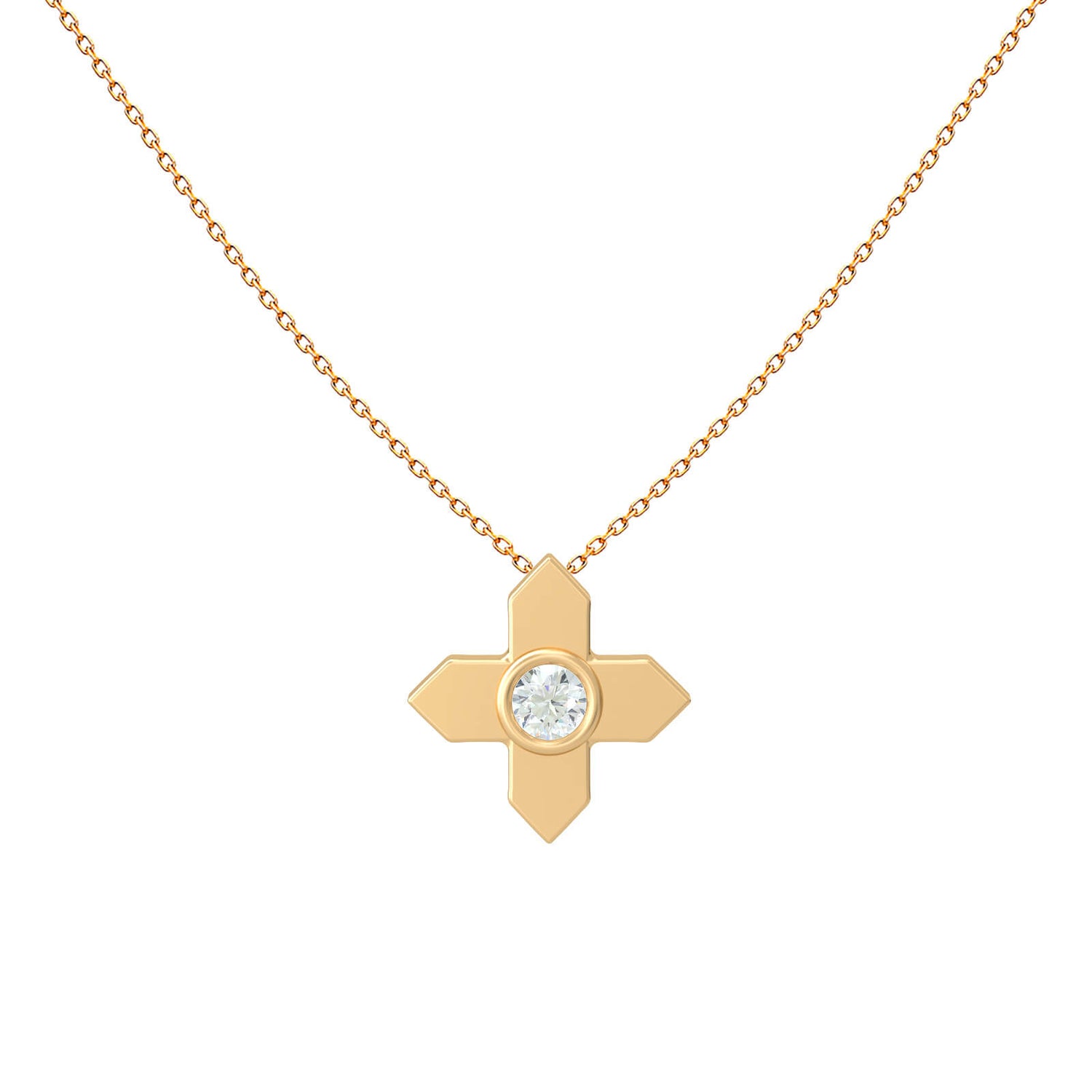 Hera Solitaire Necklace
