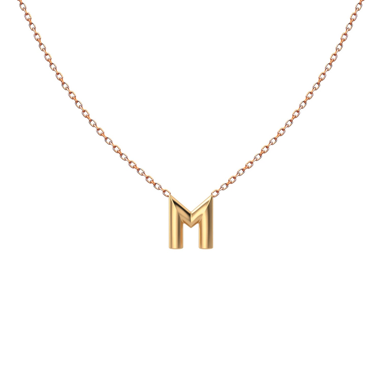 Initial Bold Necklace