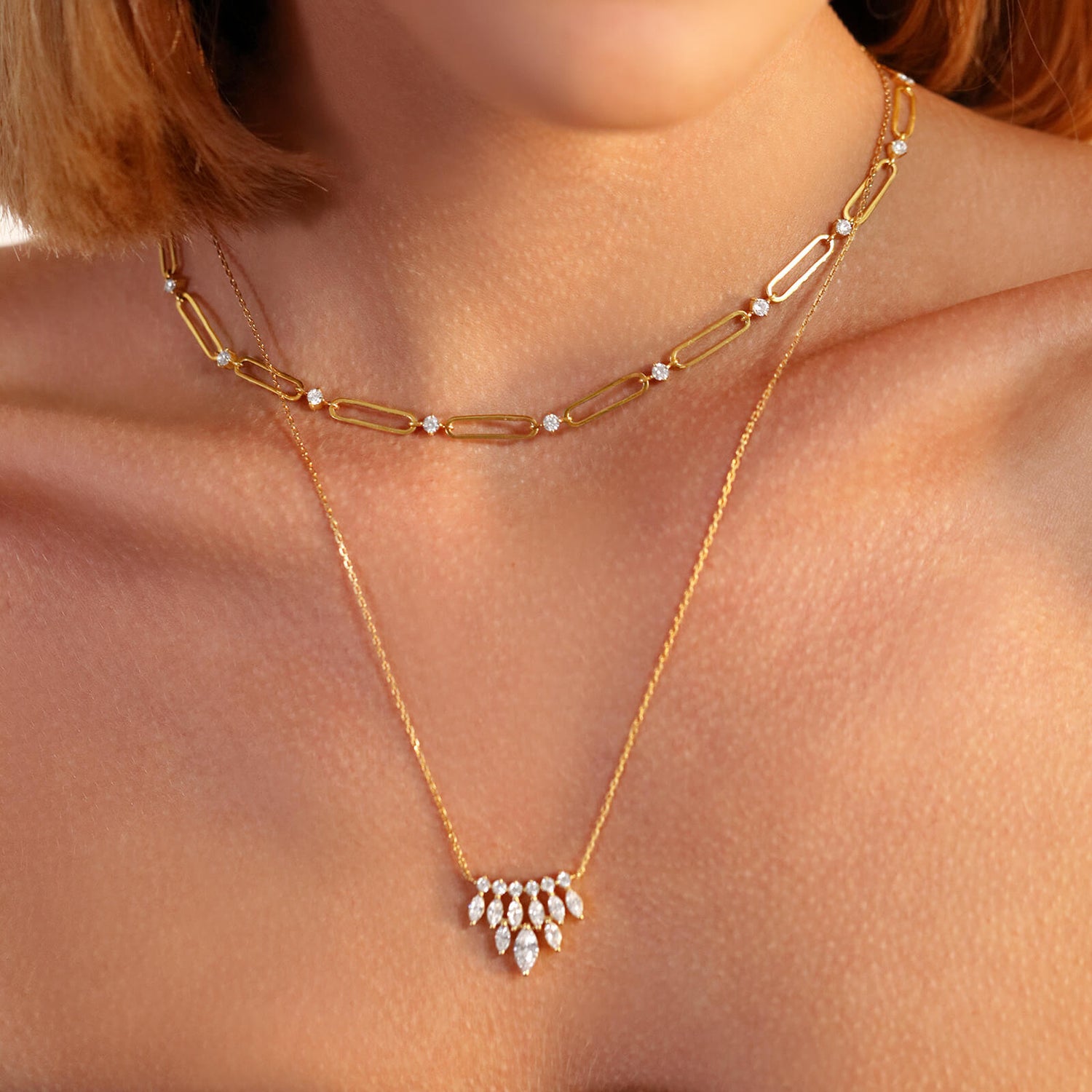 Tudor Marquise Necklace
