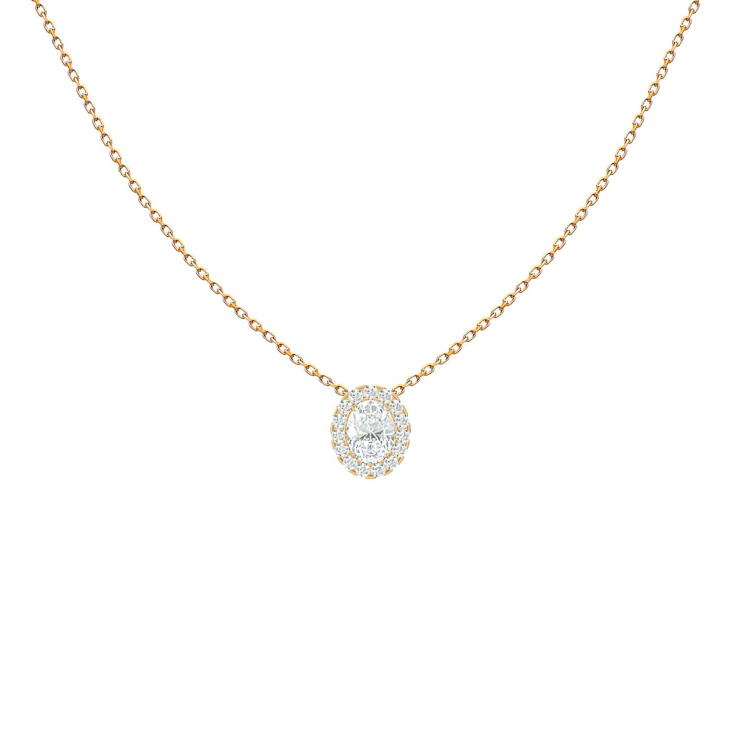 Princess Diamond Necklace