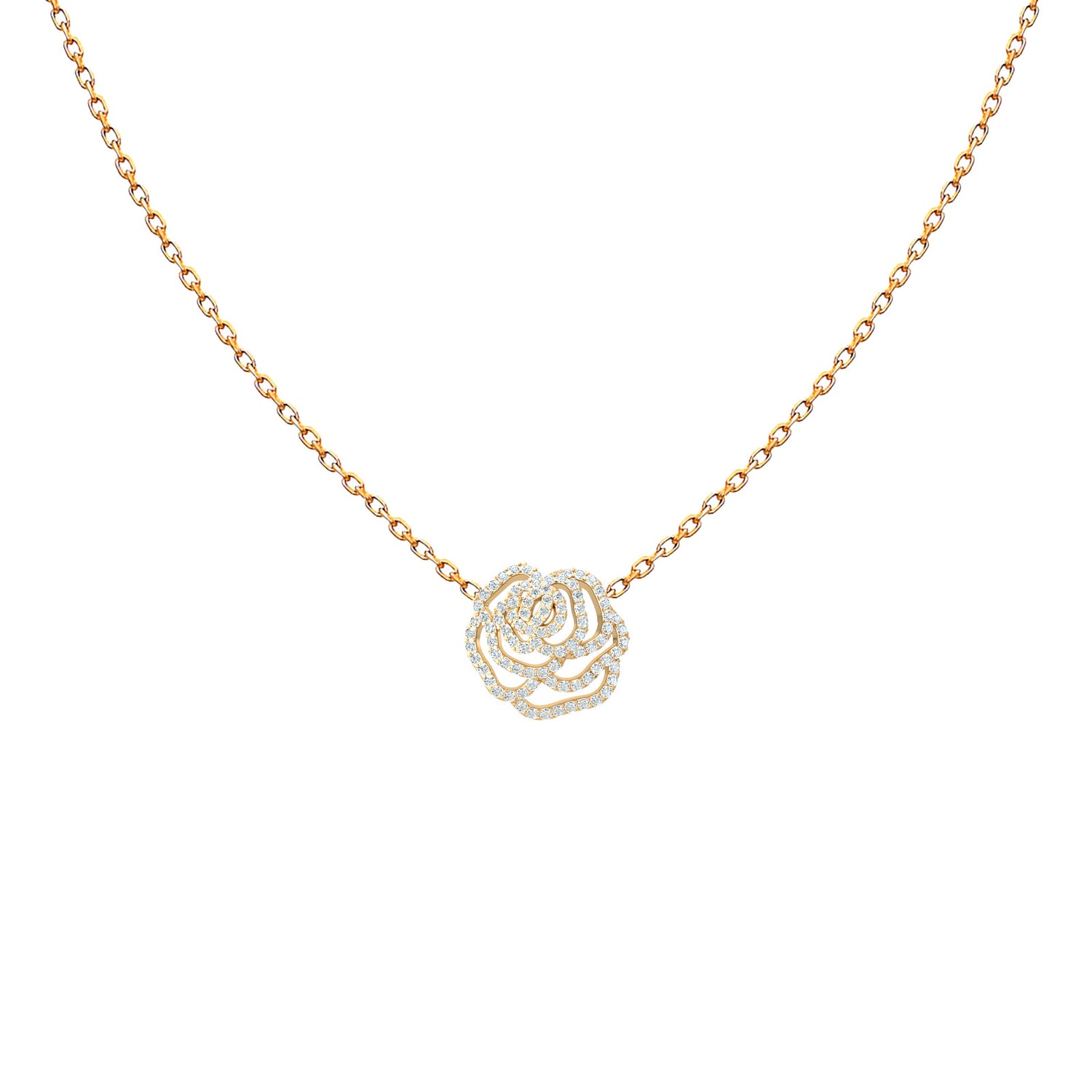Rose Chouchou Necklace