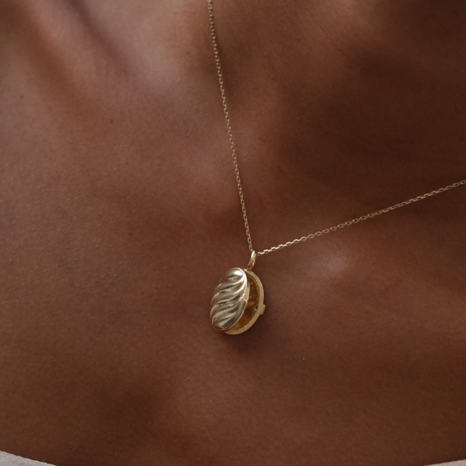 Helix Locket Necklace