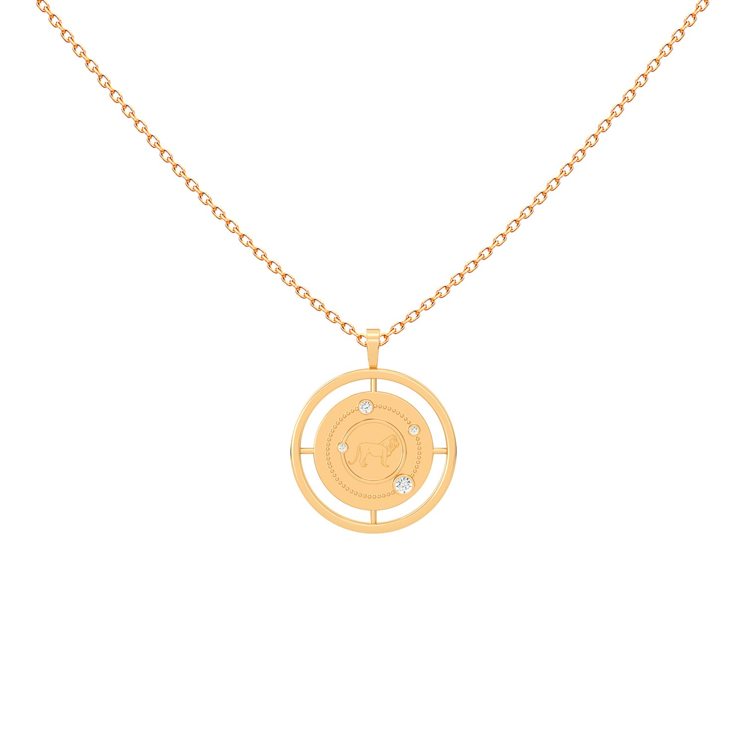 Medal Zodiac Necklace