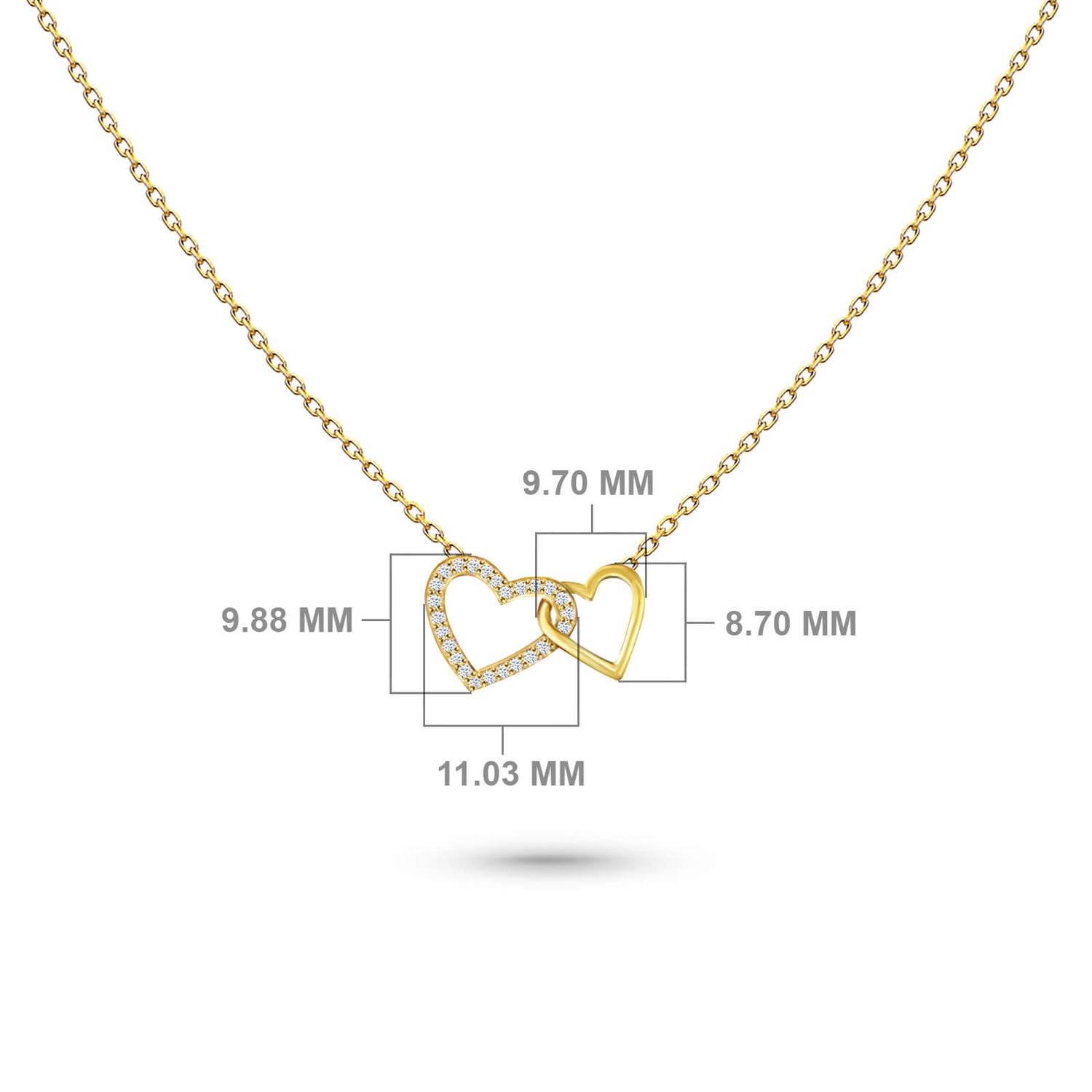 Love Heart Baby Necklace