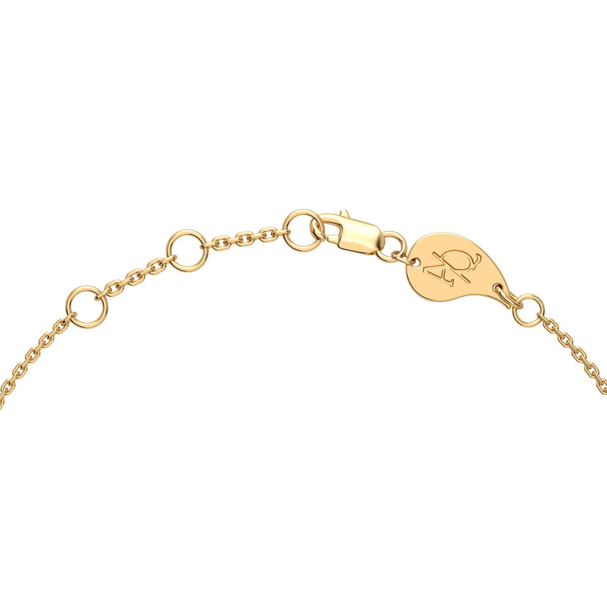 Paris-Dubai Single Diamond Bracelet, solid 18K gold, view 4 of 17