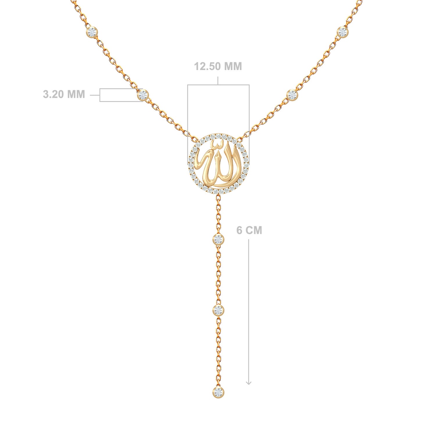Red Carpet Allah Premium Necklace