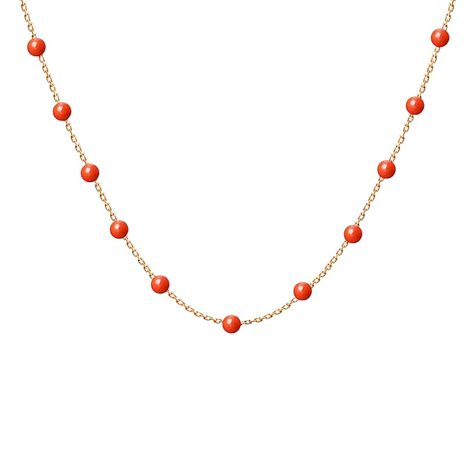 Coral Constellation Necklace