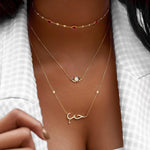 Necklace Evil Eye Multi Color 18K Gold
