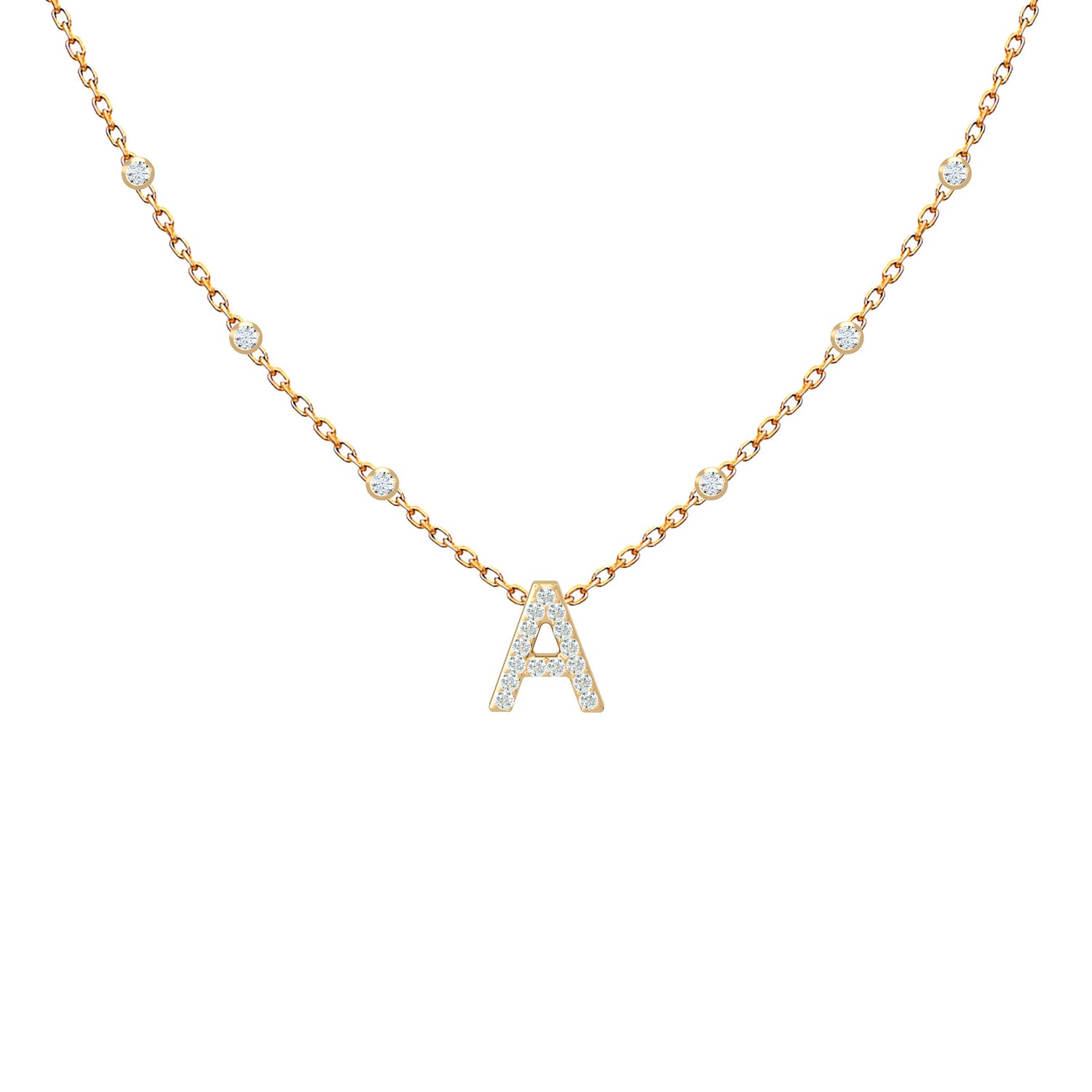Be Mine Diamond Chain Necklace