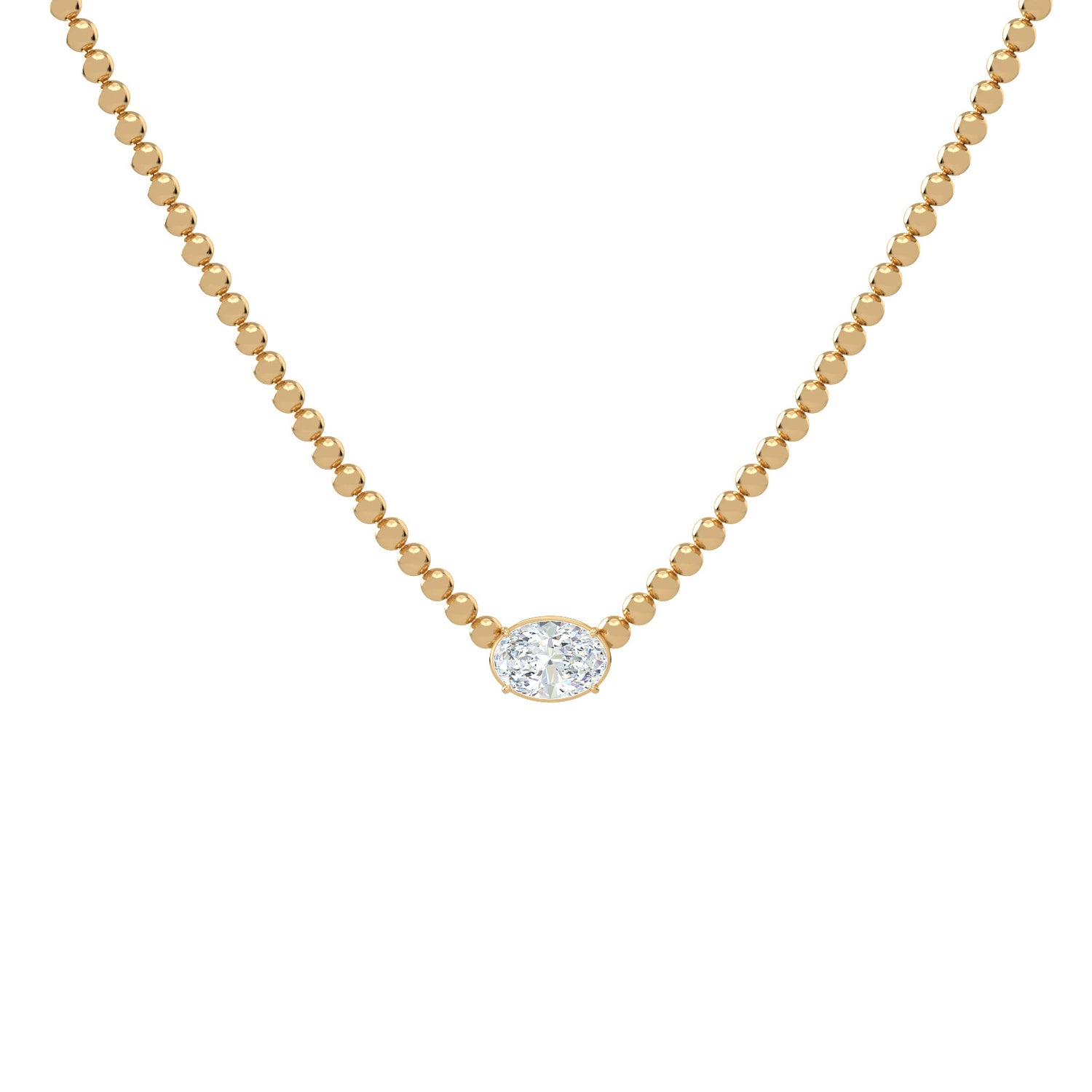 Orbella Oval Necklace