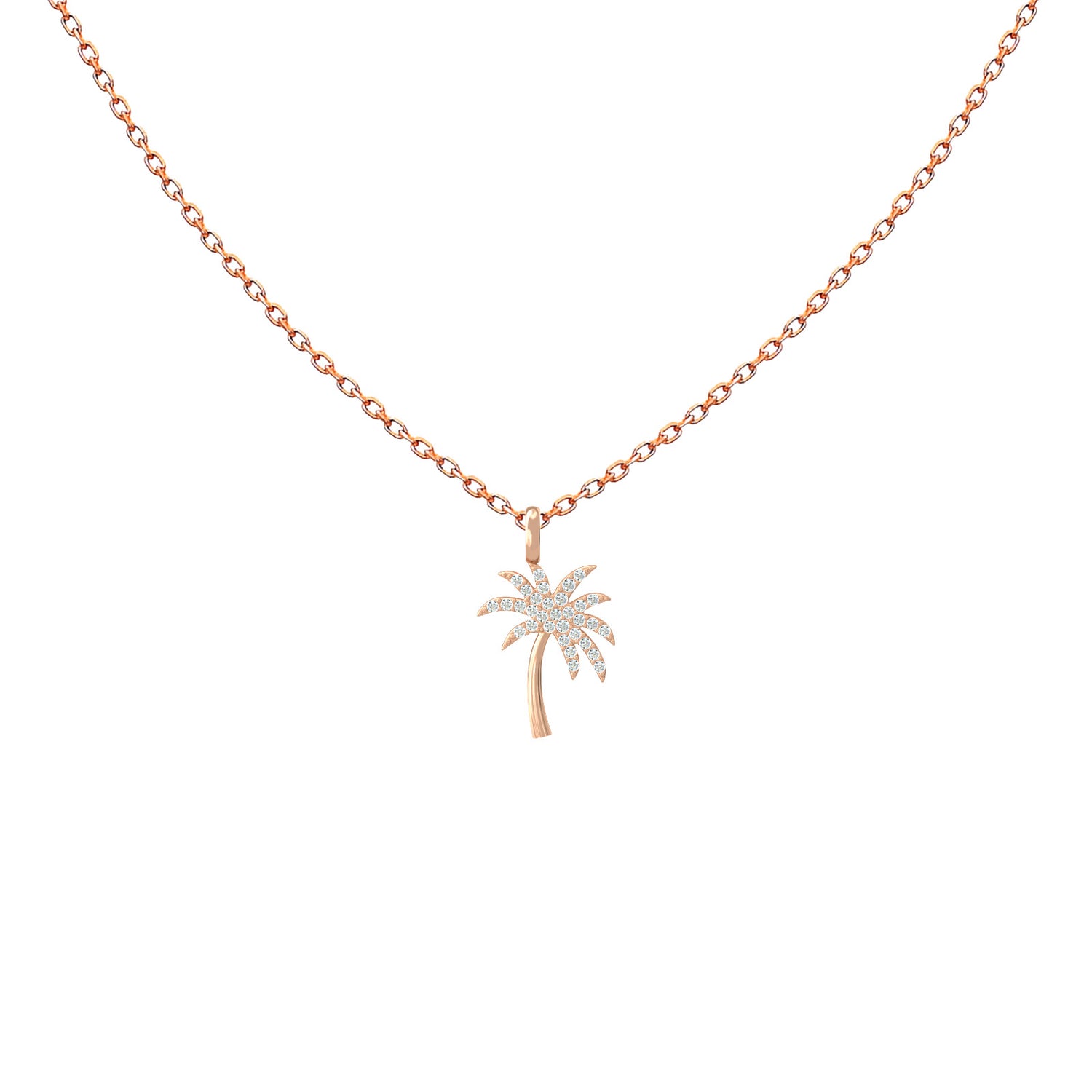 Palm Tree Necklace