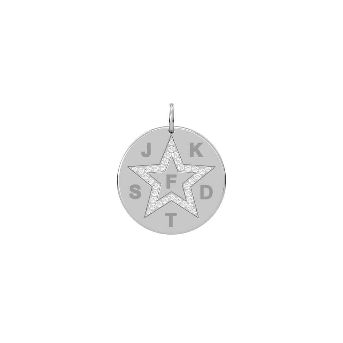 Charm Star Glory, solid 18K gold, view 3 of 4