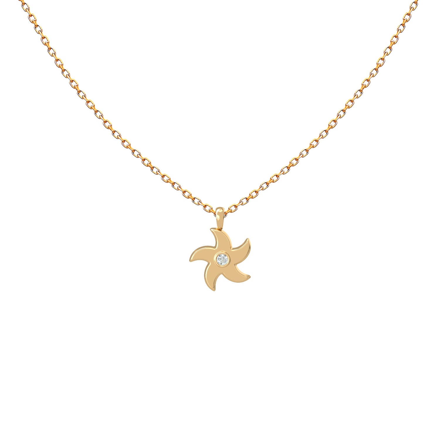 Necklace Diamond Etoile de Mer