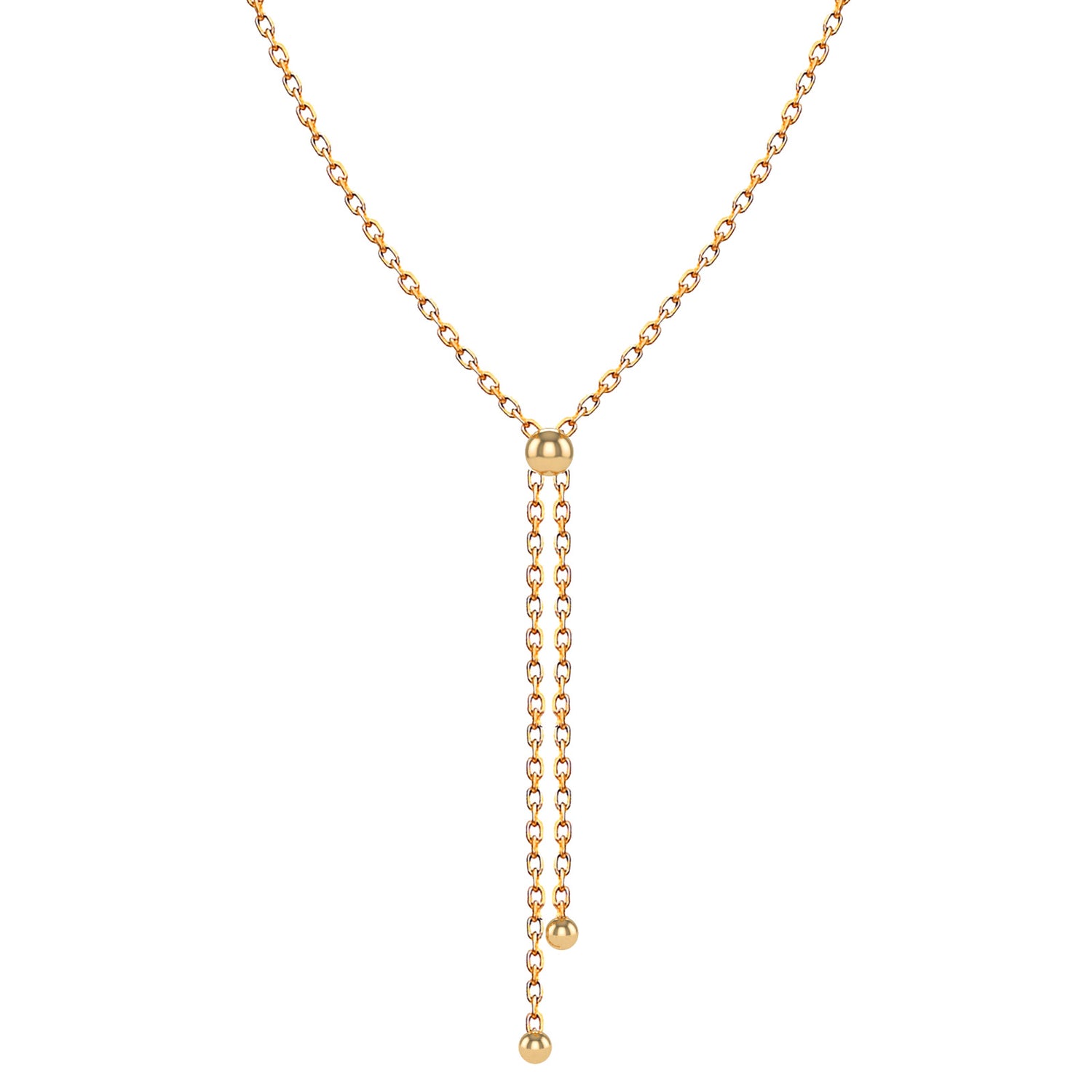 Adjustable Tie Necklace