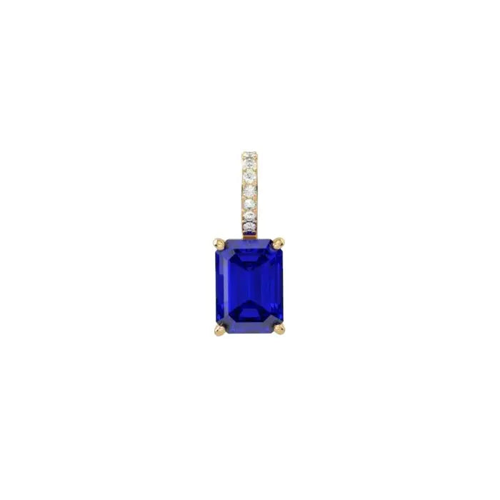 Charm Emerald Precious Stone