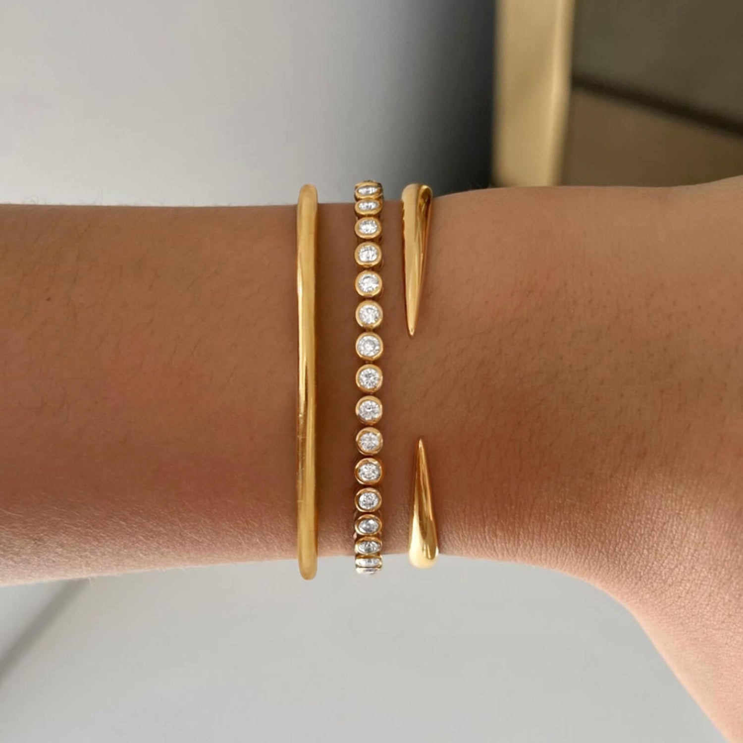 Peak Open Bracelet