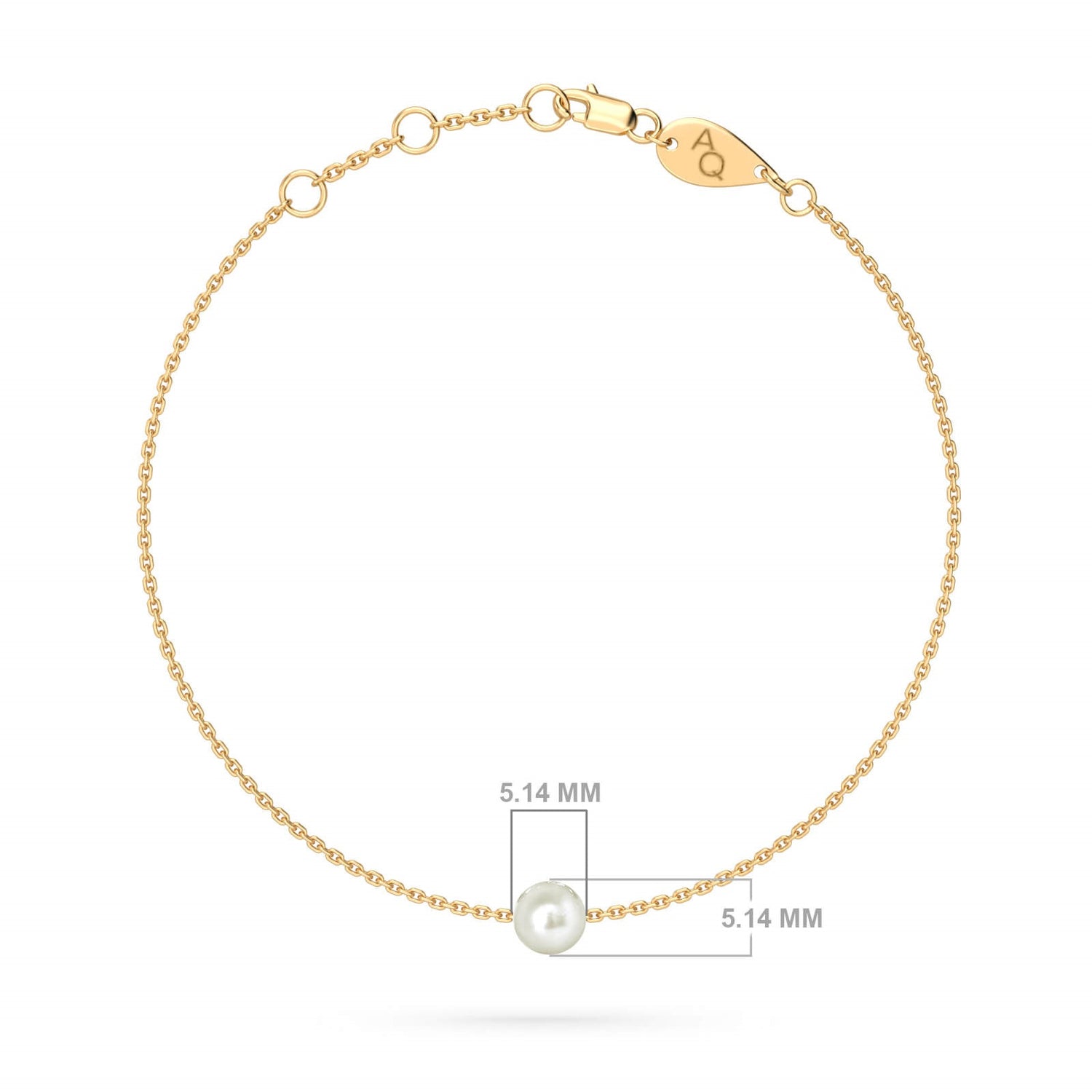Single Pearl Baby Bracelet