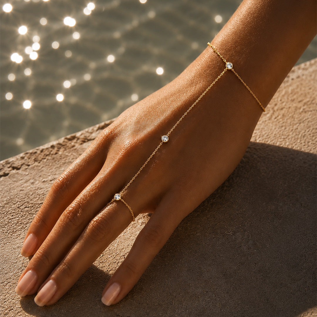 Pure Diamond Hand Chain