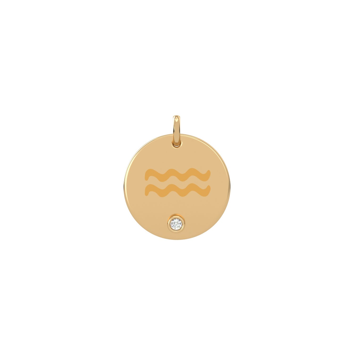 Charm Zodiac Sign Disc