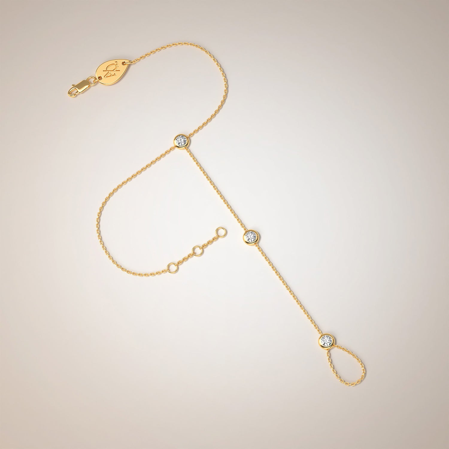 Pure Diamond Hand Chain