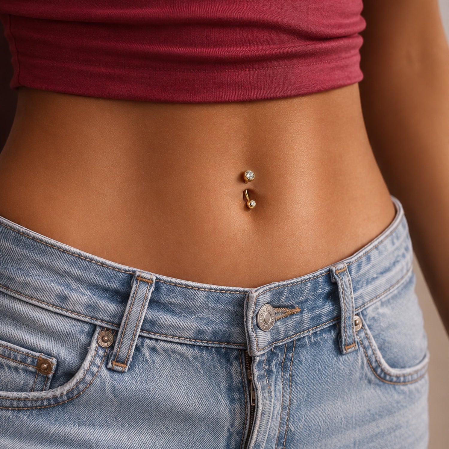 Pure Diamond Belly Button