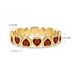 RING ETERNAL LOVE AND PRECIOUS STONES