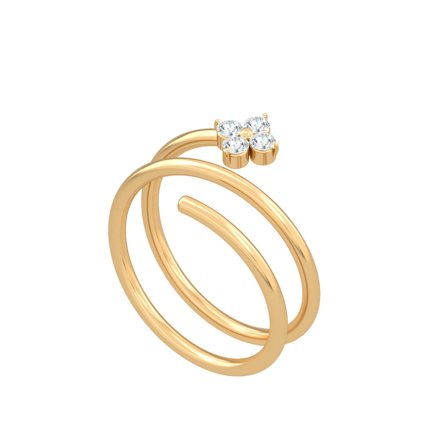 Curly Wisteria Ring