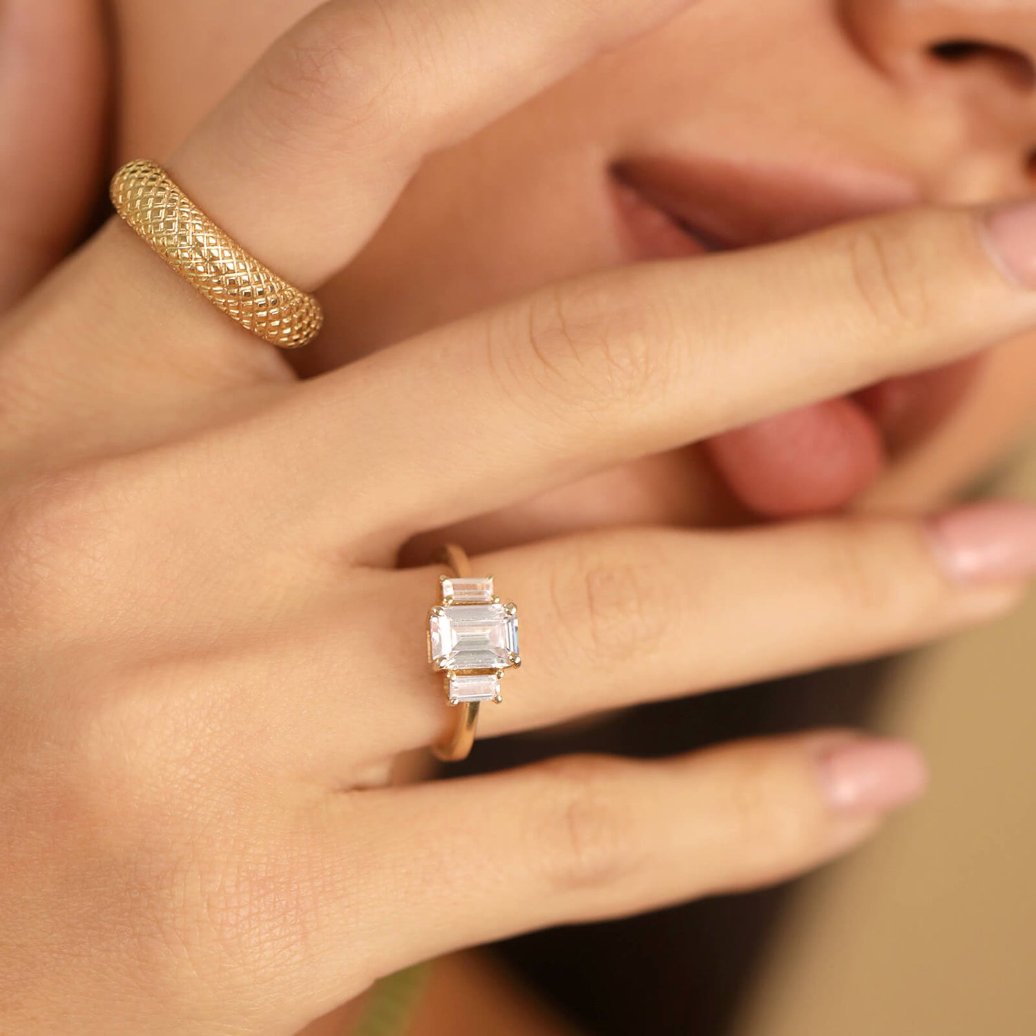 Henriette Diamond Engagement Ring