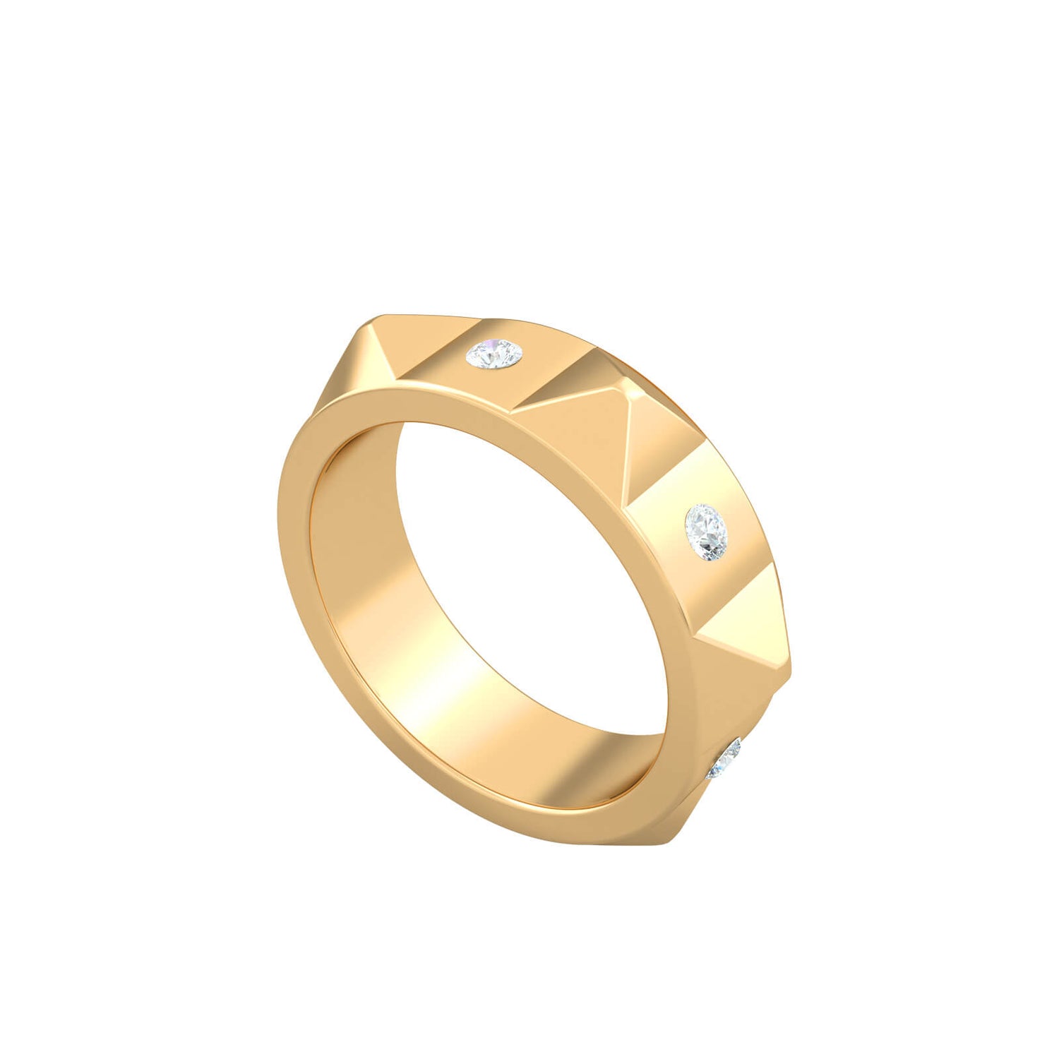 Rich & Bold Diamond Peaks Ring