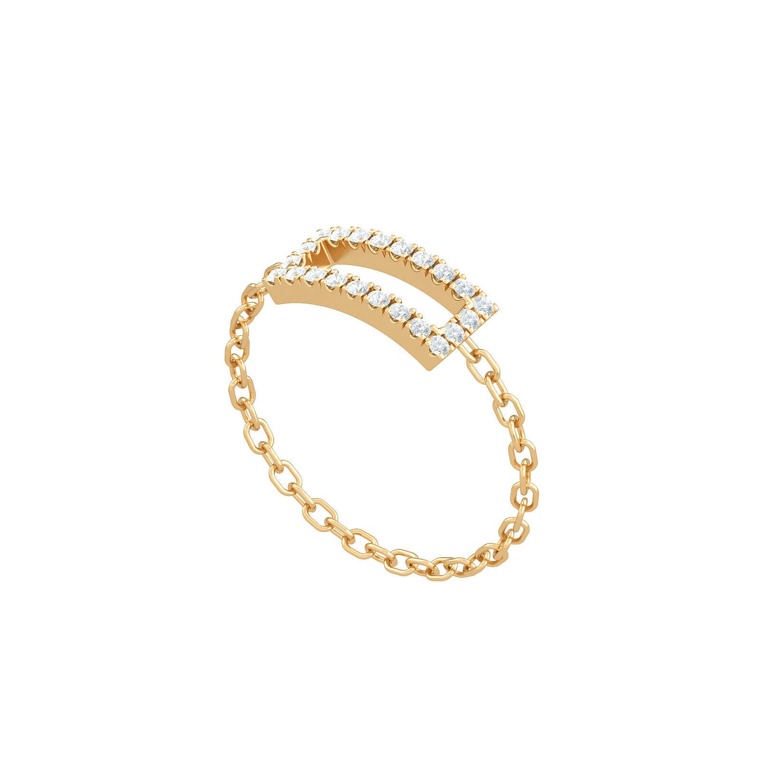 Rectangle Chain Ring