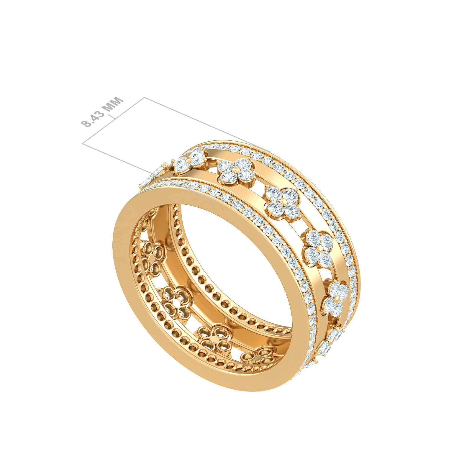 gemstone-diamond-ring-luxury-fairy-18k-gold
