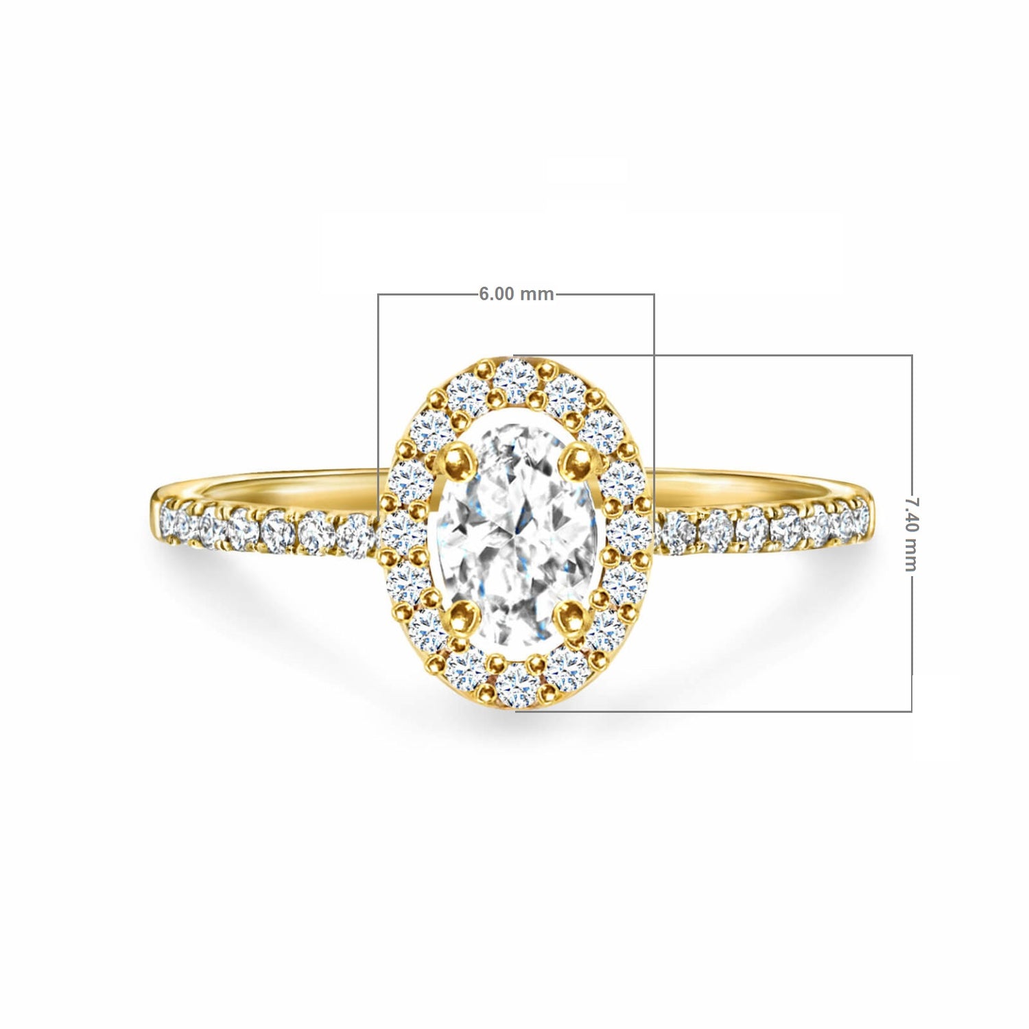 Verona Oval Cut Ring