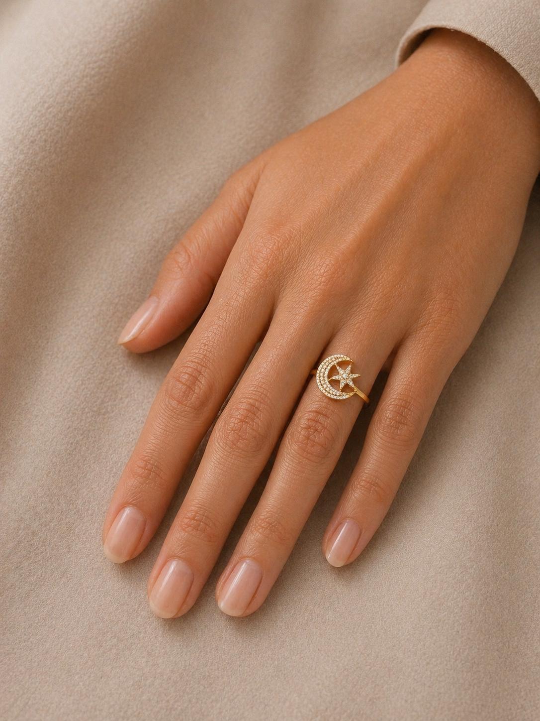 Ramadan Crescent Ring