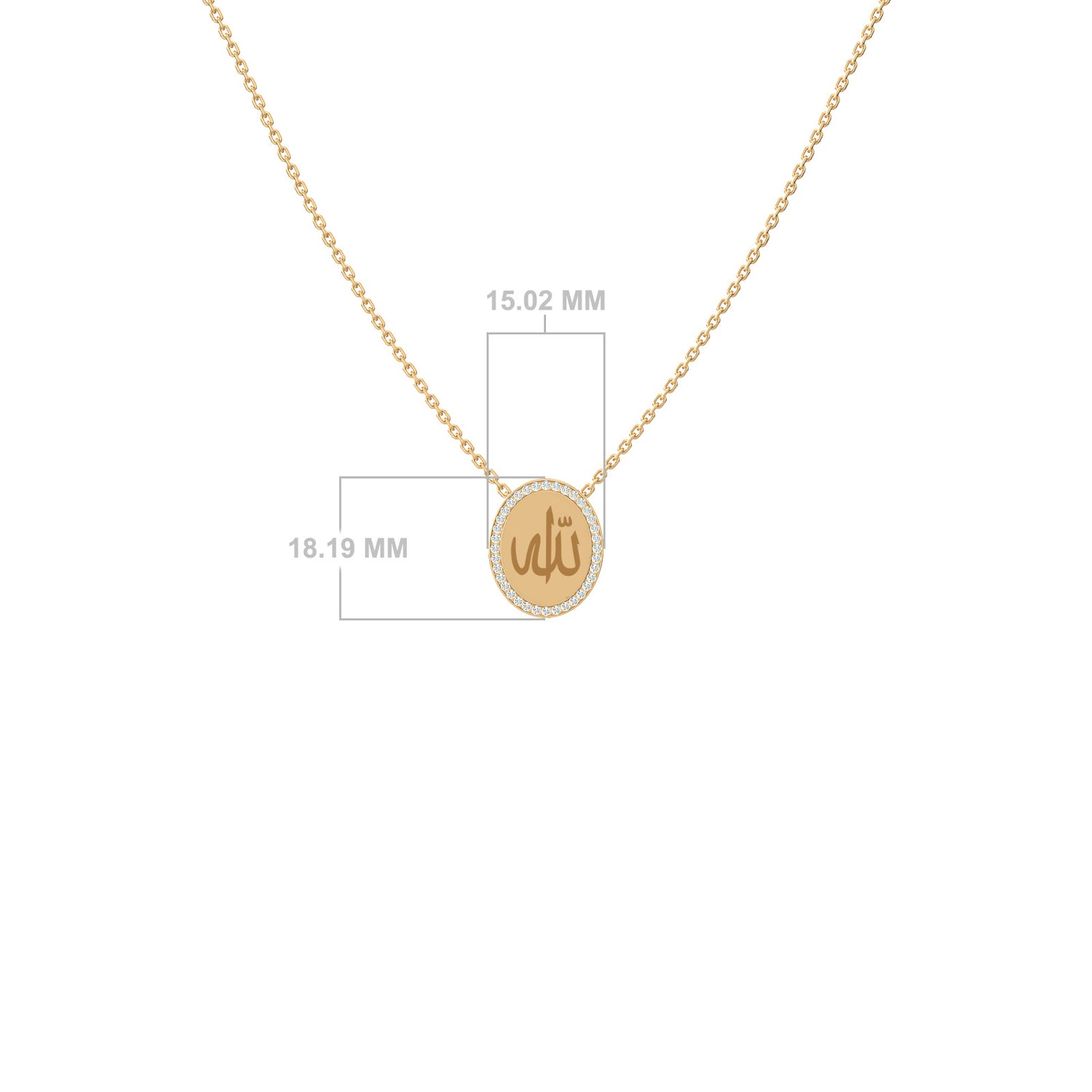 Radiance Allah Necklace