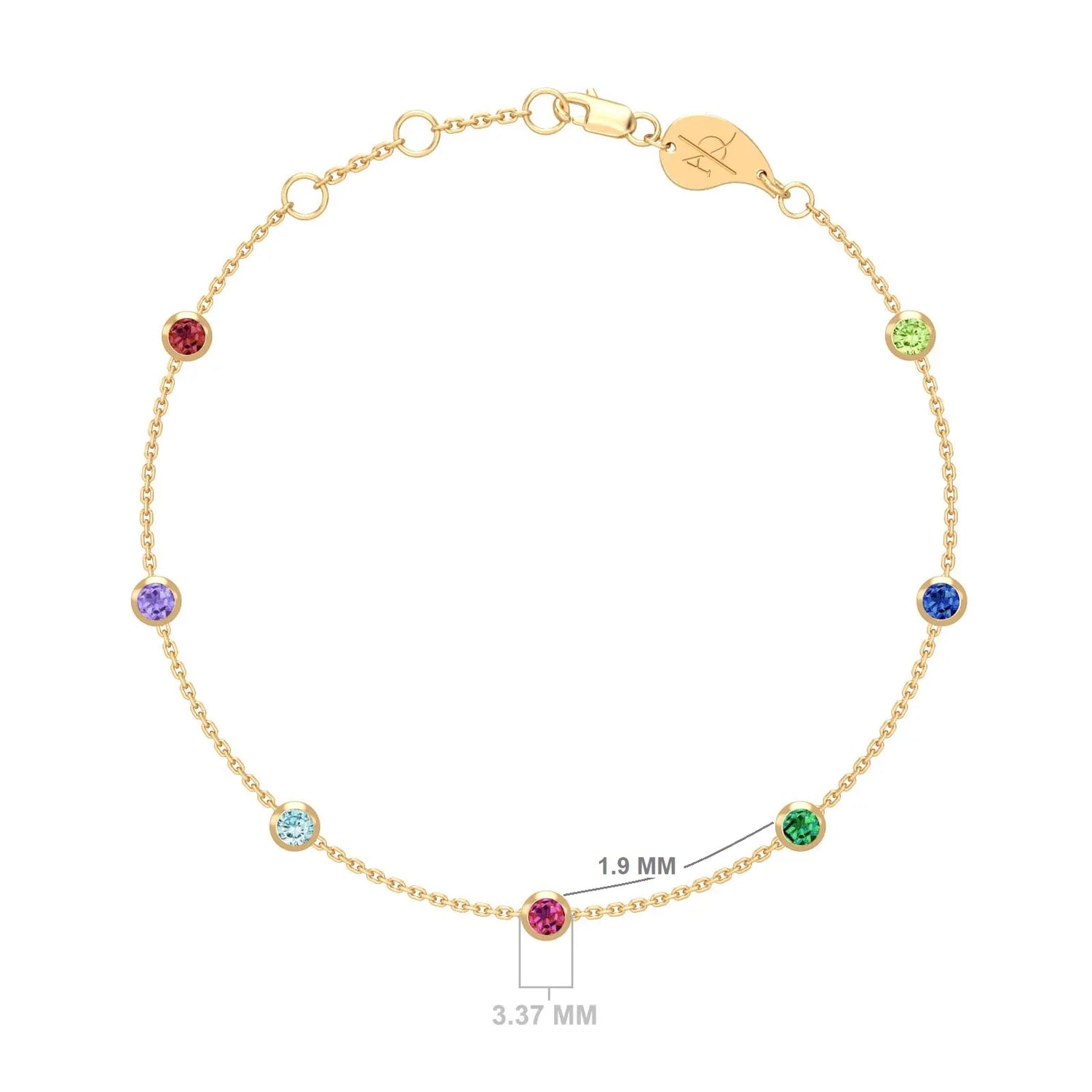 Sahara Stone Baby Bracelet