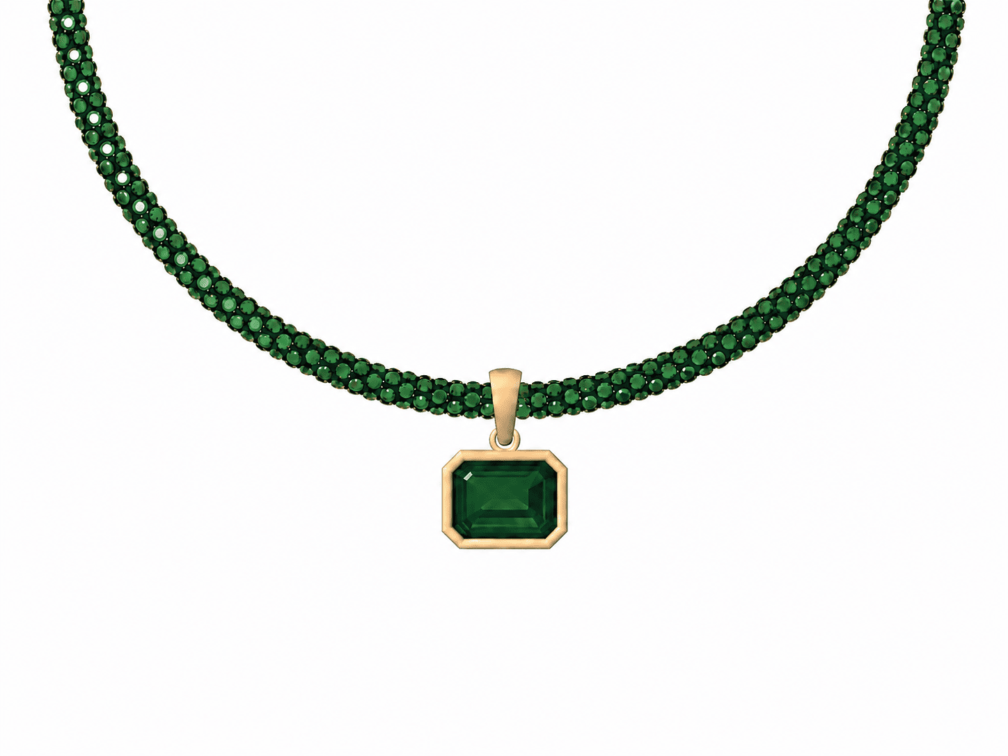 Sea Serpent Necklace Pendant