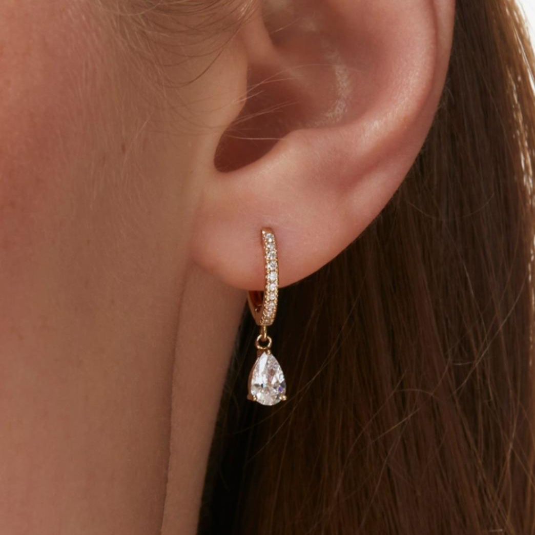 Pear Earrings