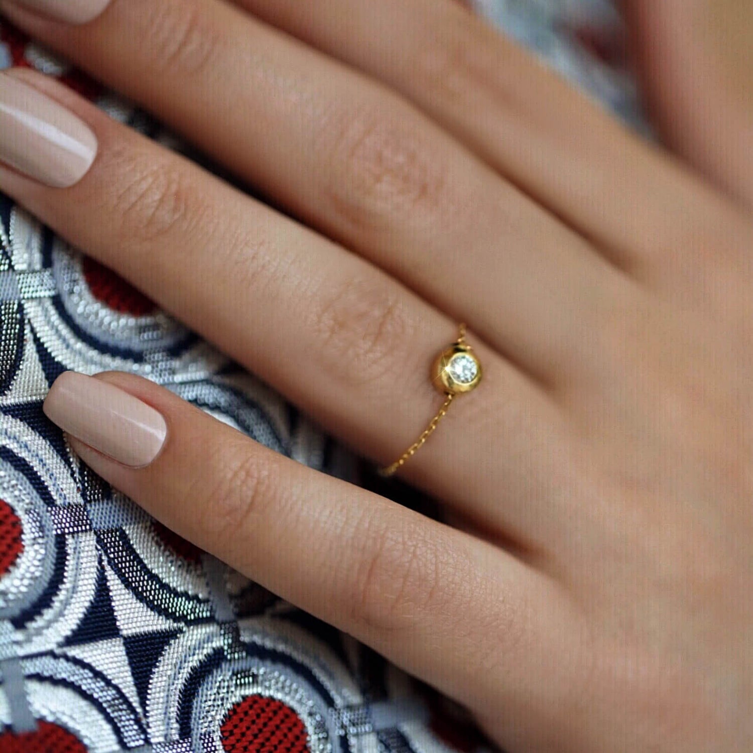 Pure Solitaire Chain Ring
