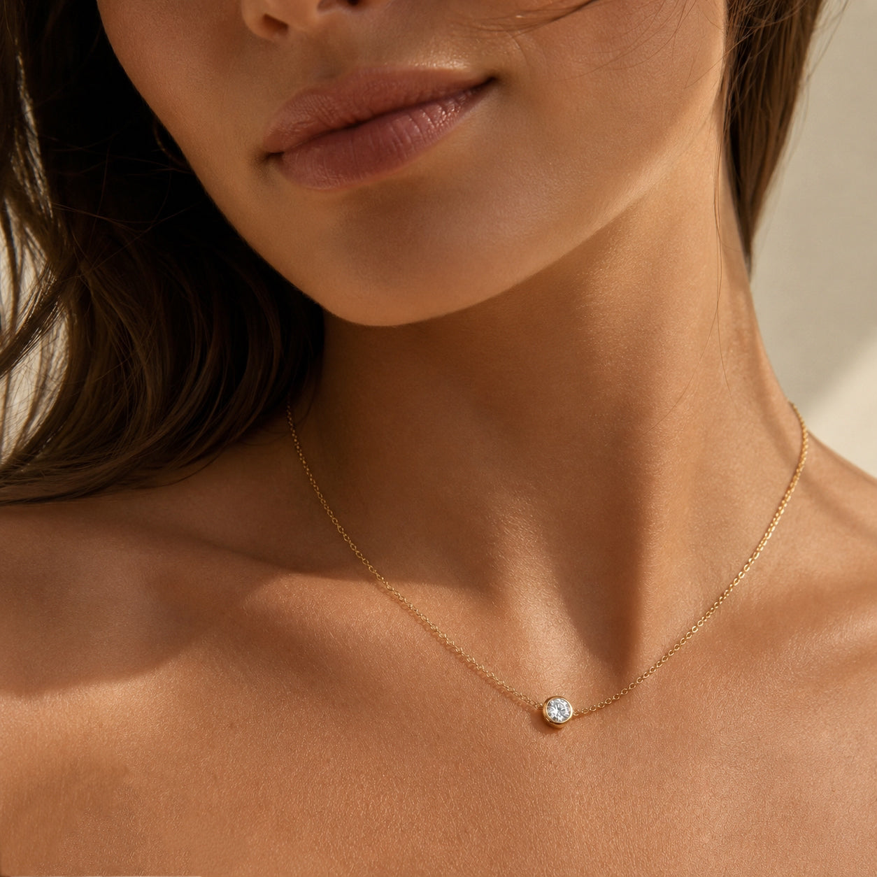 Essential Solitaire Necklace